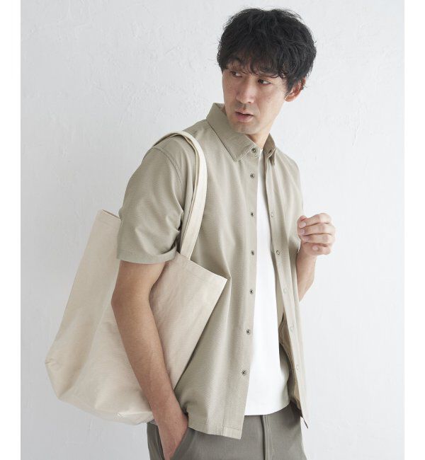 ikka「イージーケアハンソデシャウター」|ブルゾン・スタジャン|