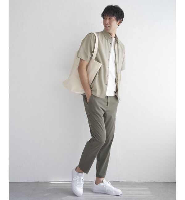 ikka「イージーケアハンソデシャウター」|ブルゾン・スタジャン|