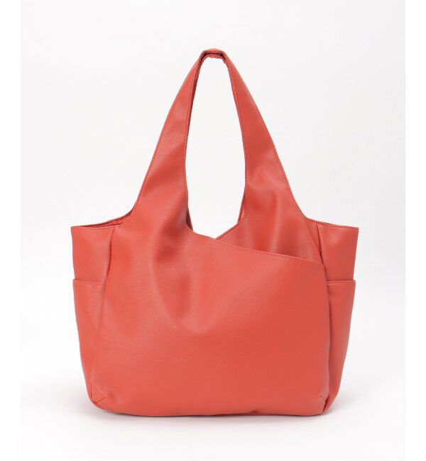 Lbc with Life「フェイクレザークリテバッグ」|その他|テラコッタ