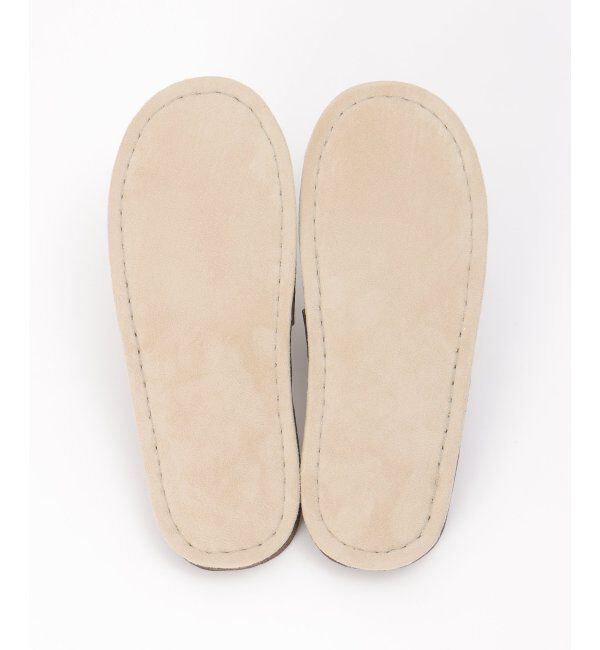 Lbc with Life「茶竹チェック柄スリッパ」|ルームシューズ|