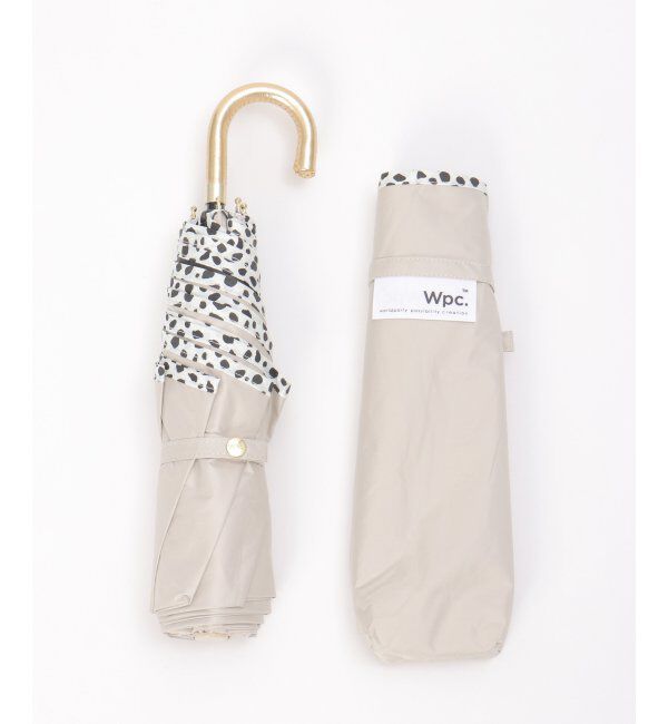 Lbc with Life「Wpc. 遮光アニマルパイピング ミニ 折りたたみ傘 日傘」|傘|