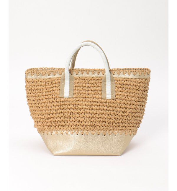 Lbc with Life「ペーパーラインテープバッグ」|その他|ゴールド