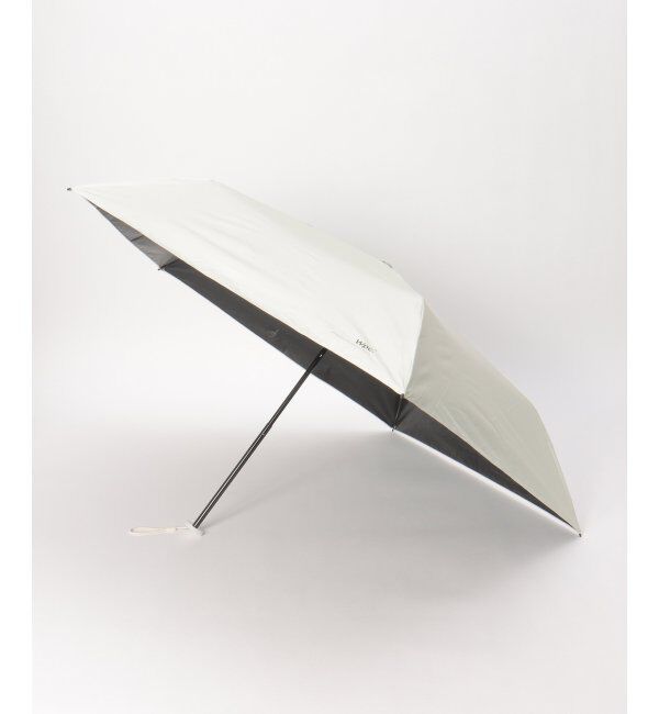 Lbc with Life「Wpc.遮光 軽量 ソリッドミニ傘 折りたたみ傘 晴雨兼用」|傘|オフホワイト