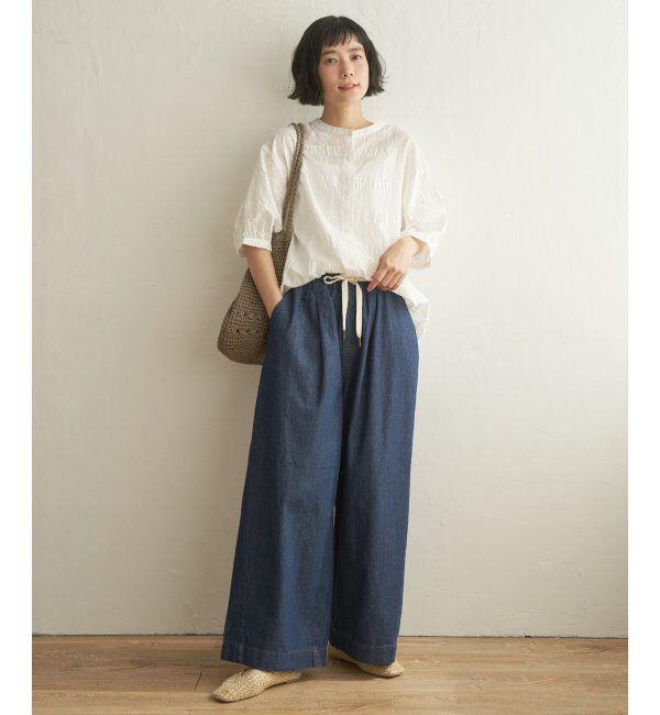 Lbc with Life「3WAYシャドーチェックブラウス」|シャツ・ブラウス|