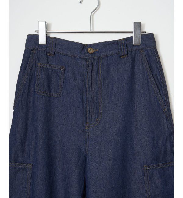 Lbc with Life「リネン／デニム ワークポケットパンツ」|その他|