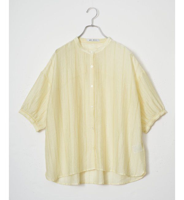 Lbc with Life「楊柳バックシャーリングブラウス」|シャツ・ブラウス|