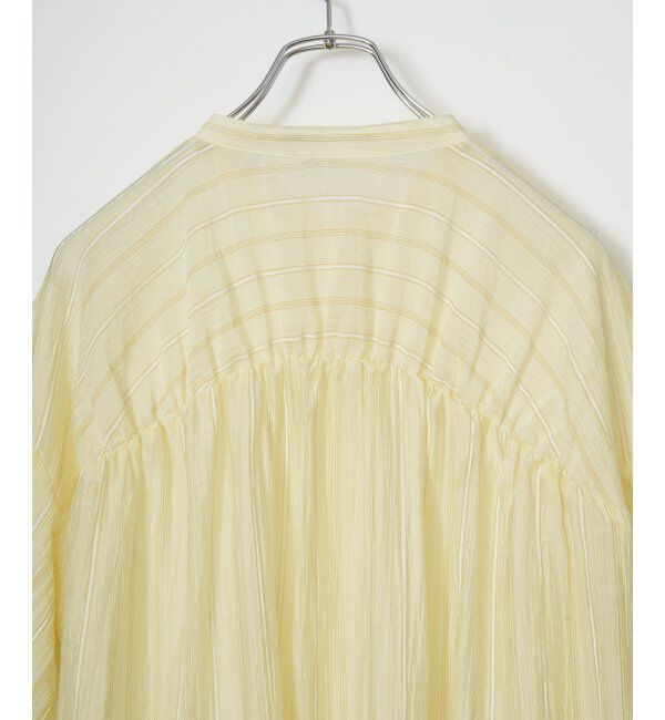 Lbc with Life「楊柳バックシャーリングブラウス」|シャツ・ブラウス|