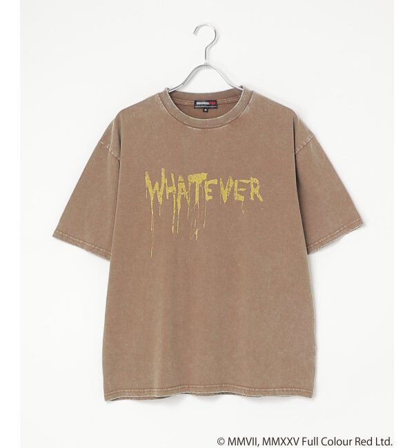 VENCE share style「Banksy バンクシー Whatever Boy スノーウォッシュTシャツ」|Tシャツ・カットソー|