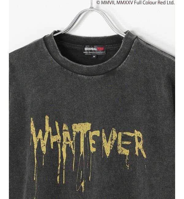 VENCE share style「Banksy バンクシー Whatever Boy スノーウォッシュTシャツ」|Tシャツ・カットソー|