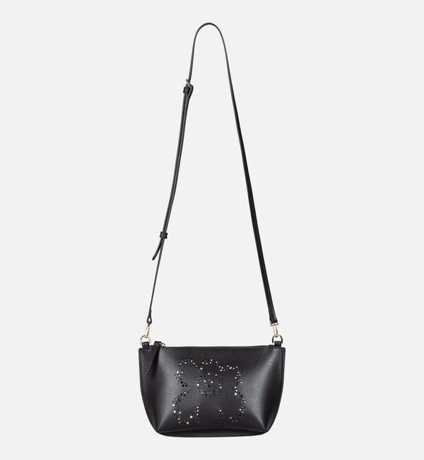 Marimekko「Imprint Crossbody Unikko ショルダーバッグ」|ショルダー・メッセンジャー|ブラック