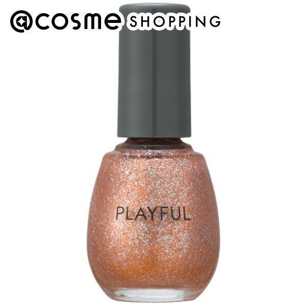  「PLAYFUL（プレイフル） アップデートネイル ＜pun-09＞ピンクゴールド (10ml)」|ネイルカラー|その他