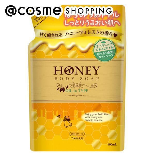  「第一石鹸 はちみつボディソープ　オイルインタイプ 詰替え/ハニーフォレストの香り (400ml)」|ボディクレンジング|その他