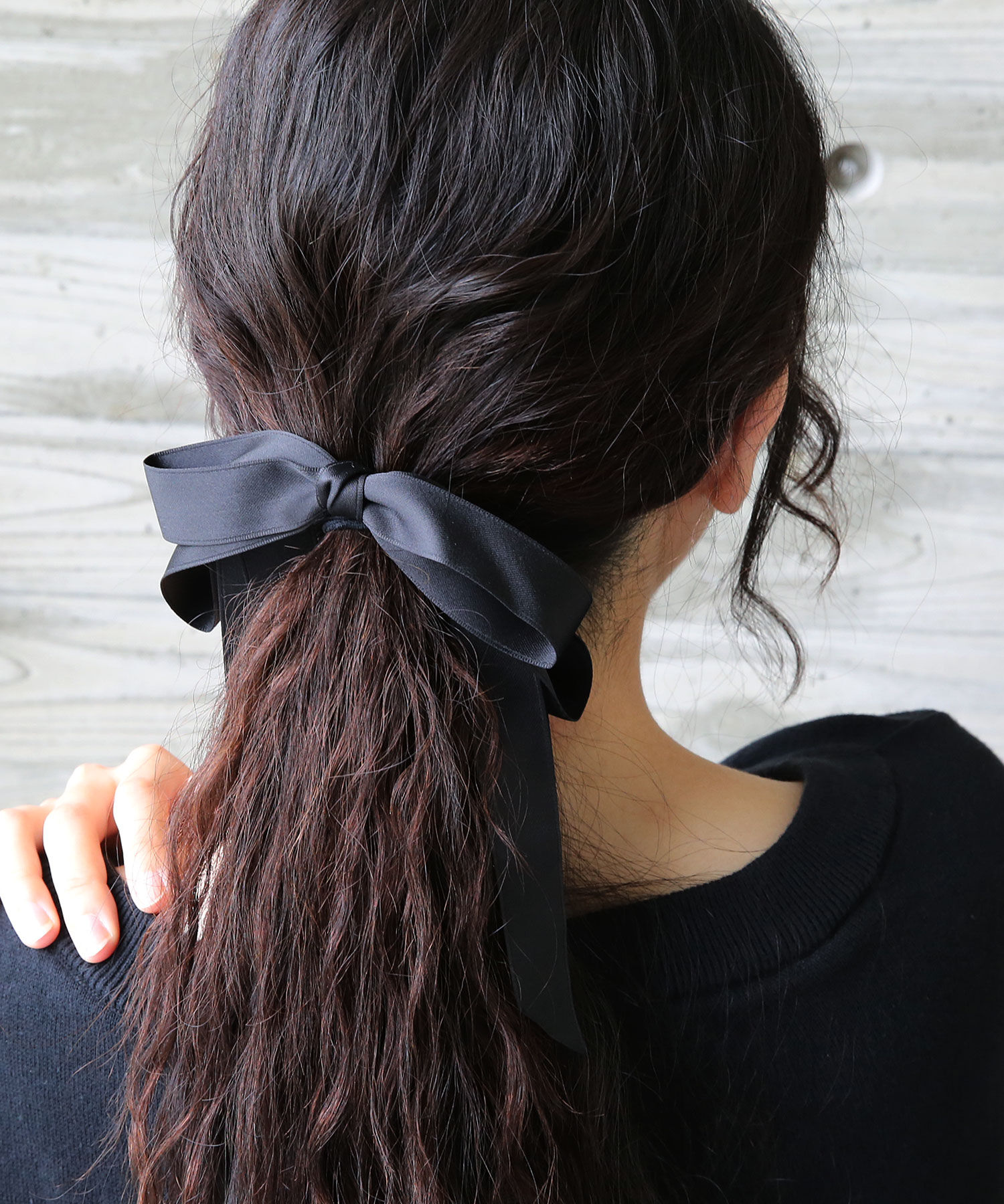 colleca la「レイヤード ロングリボンヘアカフ/ヘアフック」|その他|