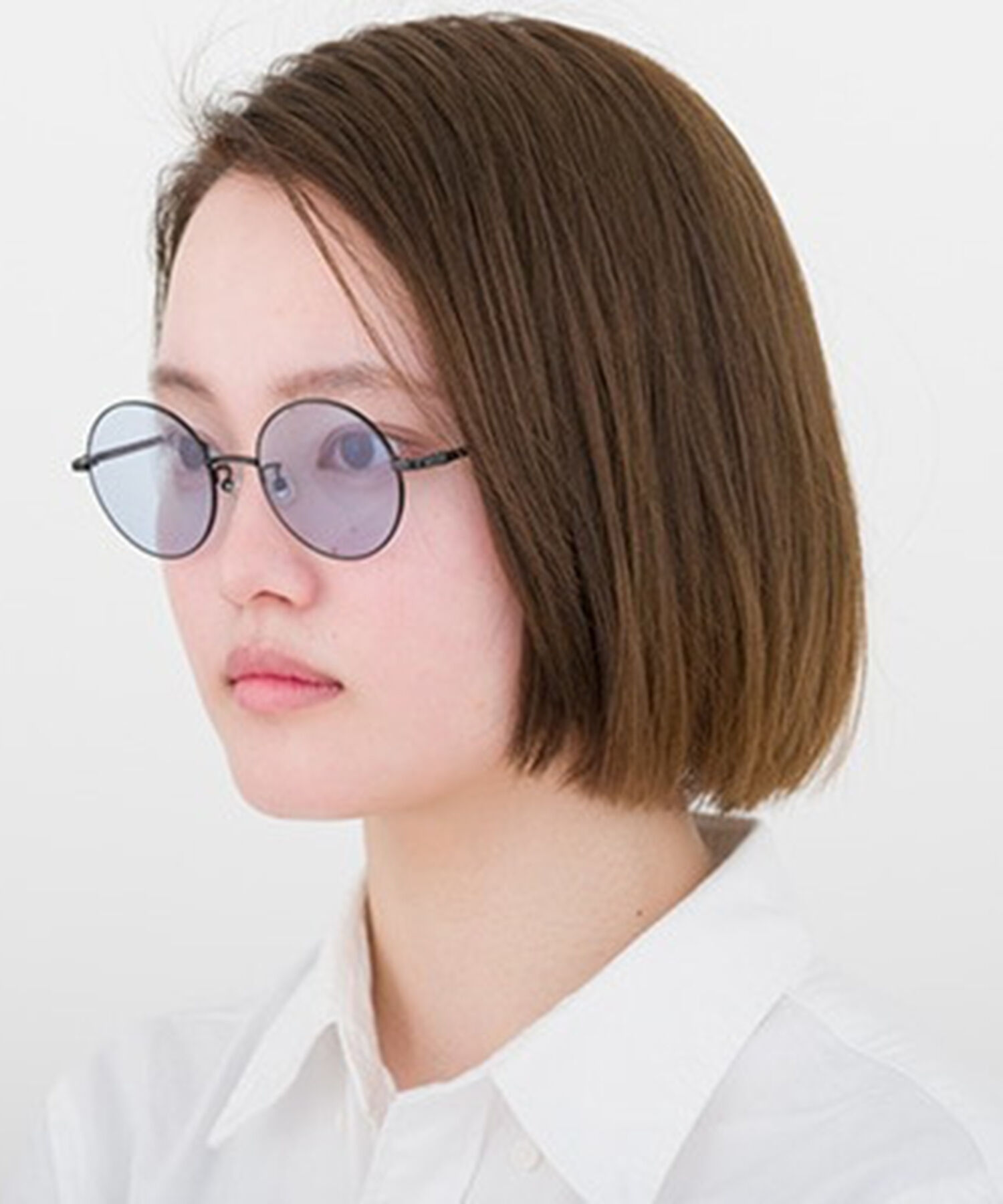  「SUNCUTGlasses/UV100%CUT ラウンド型 丸型 メタル サングラス カラーレンズ 紫外線対策 UVカット」|サングラス|