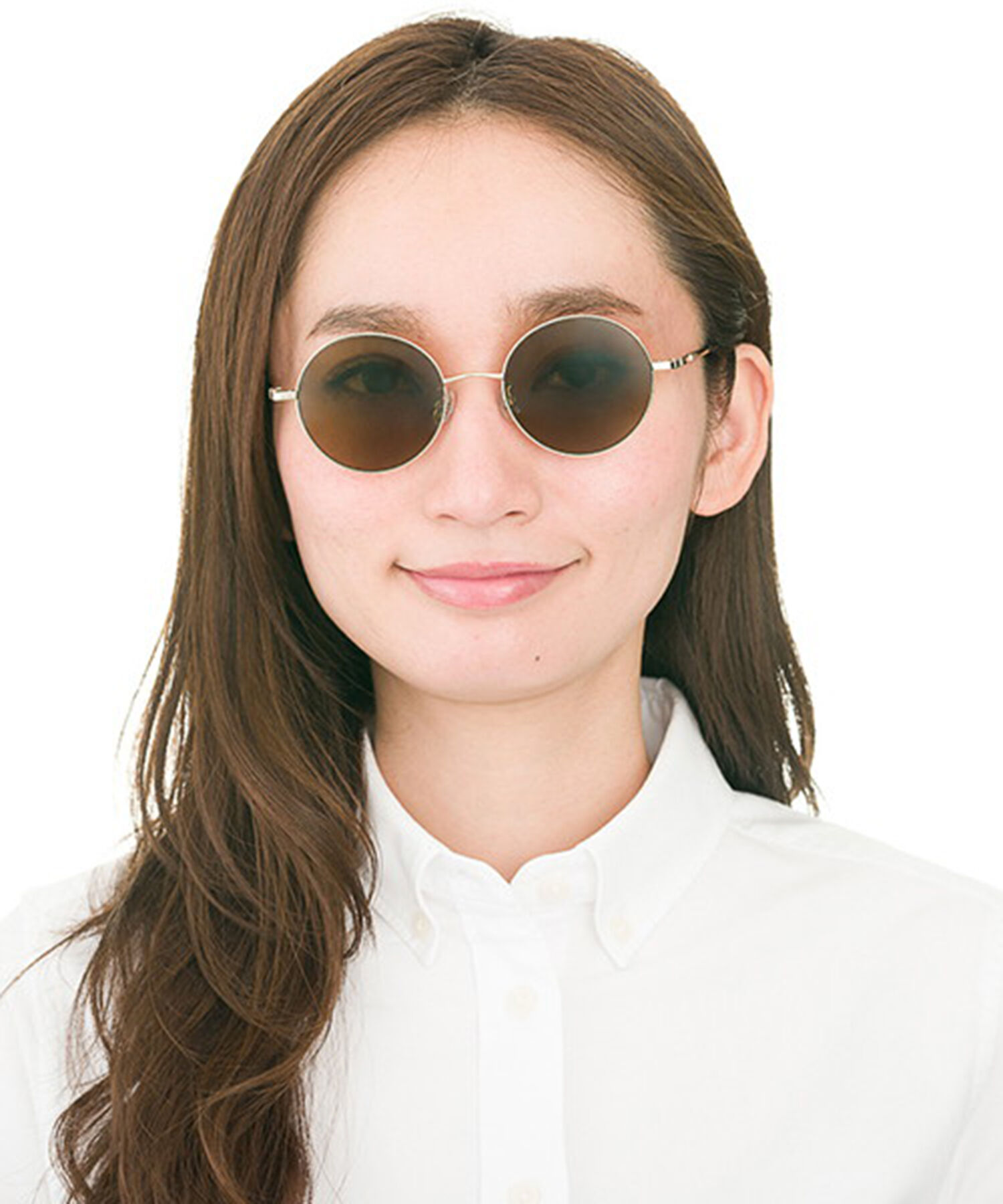  「SUNCUTGlasses/UV100%CUT ラウンド型 丸型 メタル サングラス カラーレンズ 紫外線対策 UVカット」|サングラス|