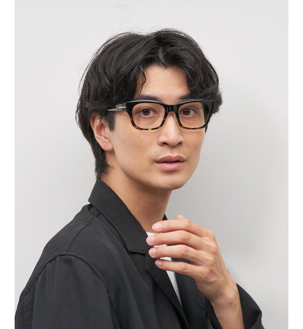  「ウェリントン型メガネ｜ビジネス｜Zoff｜SMART REGULAR CALRO レンズ交換券付」|メガネ|