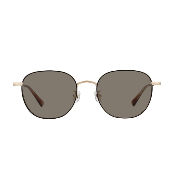  「ウェリントン型 サングラス | メタル カラーレンズ おしゃれ 紫外線対策 UVカット TREND SUNGLASSES」|サングラス|ブラック系その他