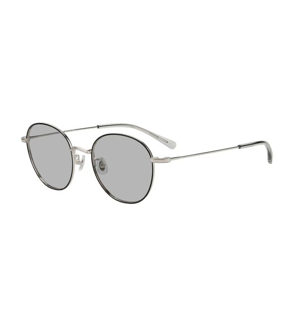  「ボストン型 サングラス | 調光 紫外線で色が変わる 紫外線対策 UVカット 丸型 メタル TREND SUNGLASSES」|サングラス|