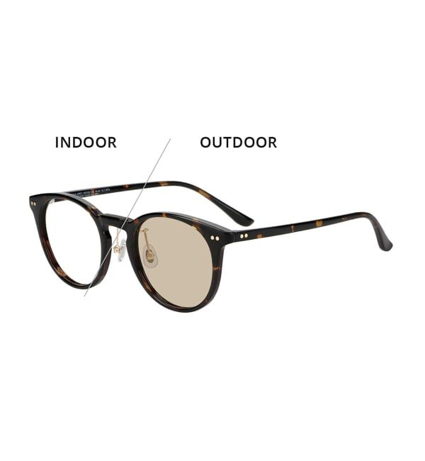  「ボストン型 サングラス | 調光 紫外線で色が変わる 紫外線対策 UVカット おしゃれTREND SUNGLASSES」|サングラス|