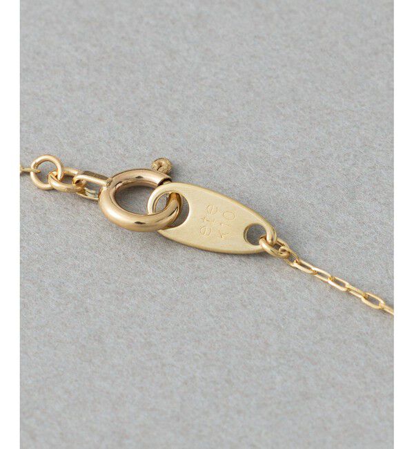 ete「[シェア] K10YG ダイヤモンド コイン ネックレス」|ネックレス|