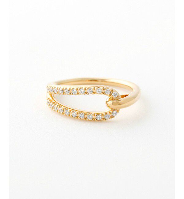 Jouete「[ジェンダレス] リング  ジルコニア」|リング|イエローゴールド