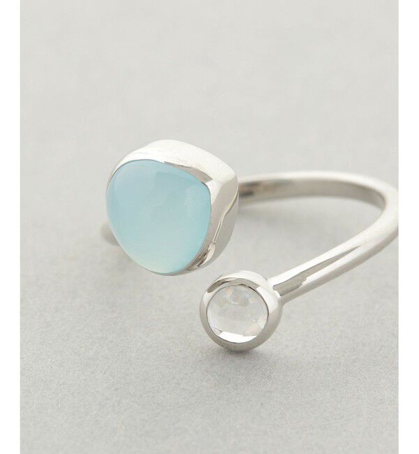Jouete「フォークリング シーブルーカルセドニー」|リング|