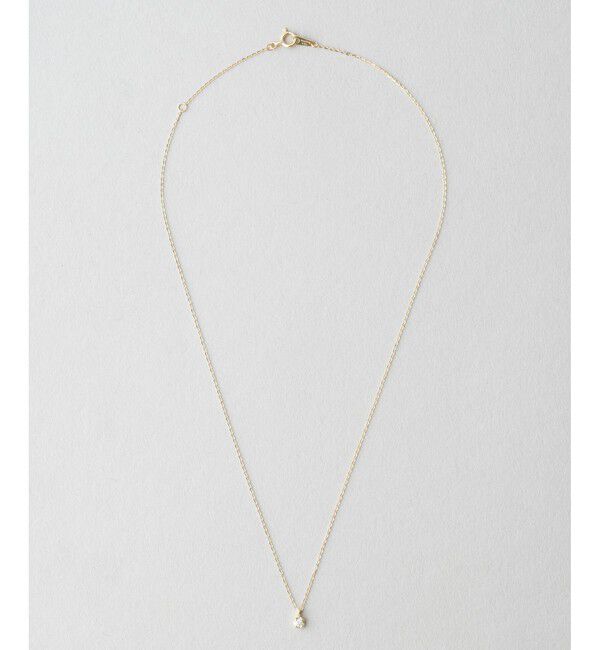 Jouete「K10YG ダイヤモンド ネックレス」|ネックレス|