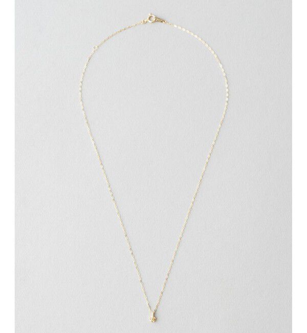 Jouete「K10YG ブラウンダイヤモンド レイヤー ネックレス」|ネックレス|