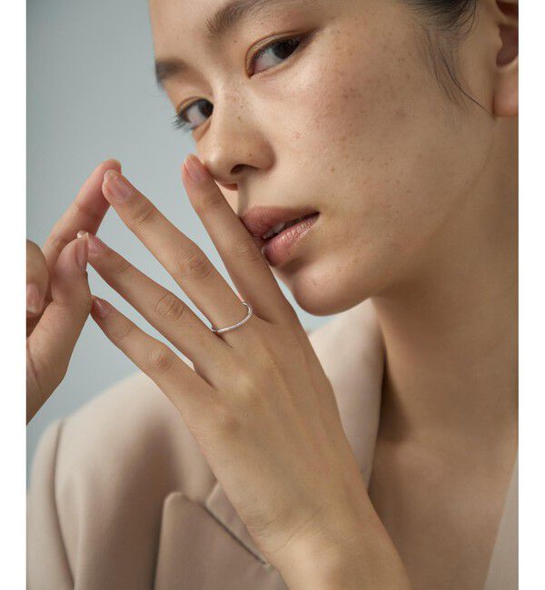 Jouete「[レイヤー] K10WG リング ダイヤモンド」|リング|