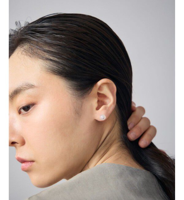 Jouete「[イヤーオーナメント] キャッチ フロスト ボール」|ピアス|