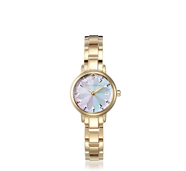 STAR JEWELRY「ECO PRISM WATCH」|腕時計|ゴールド