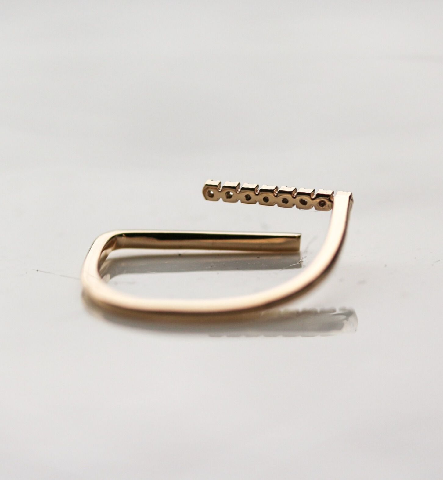  「ダイヤモンド  リング| K10YG 〈レイヨン〉〈世界最小〉」|リング|