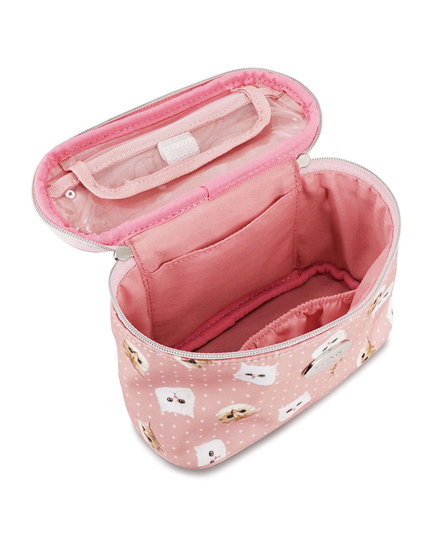 PAUL&JOE「持ち手つきポーチ／ジブシー＆ヌネット総柄」|ポーチ|