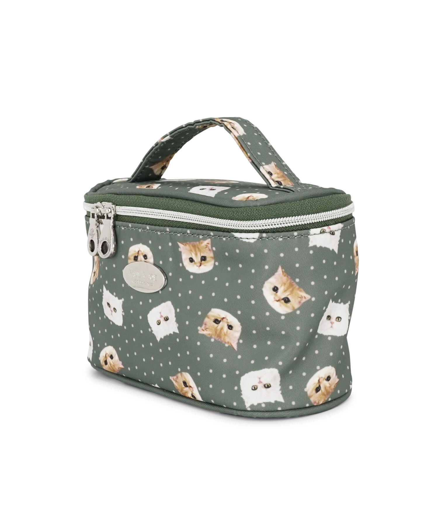 PAUL&JOE「持ち手つきポーチ／ジブシー＆ヌネット総柄」|ポーチ|