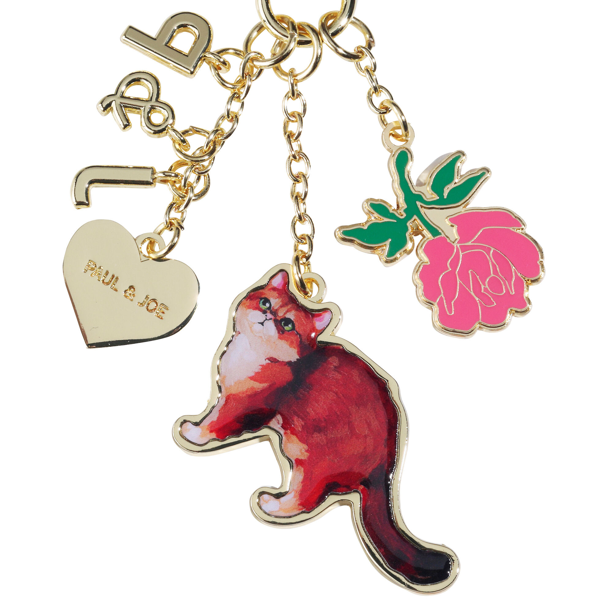 PAUL&JOE「ティーパーティーのヌネットのキーリング／ポール＆ジョー」|チャーム・キーホルダー|