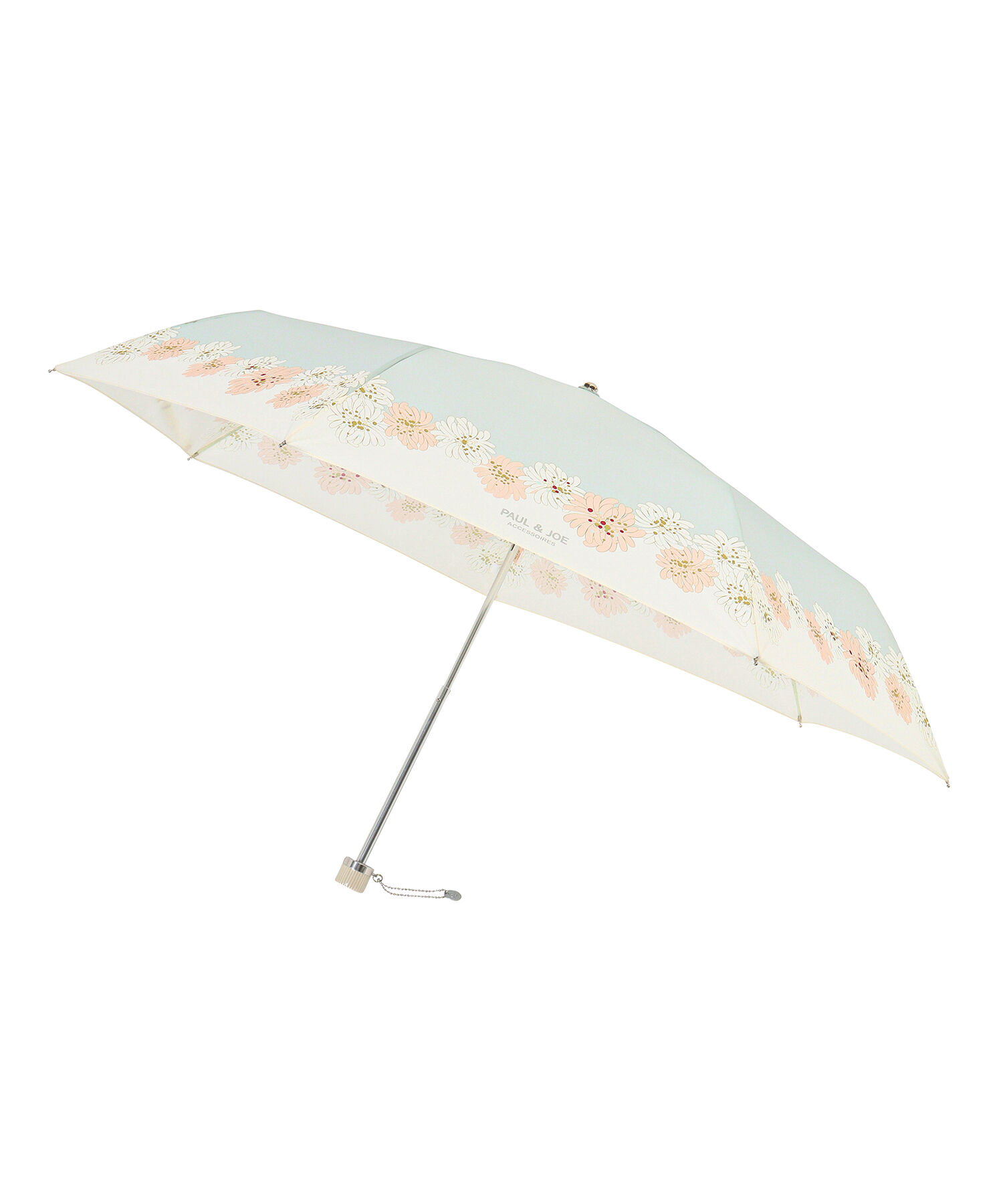 PAUL&JOE「ＰＪ／折傘／クリザンテーム」|傘|ライトグレー