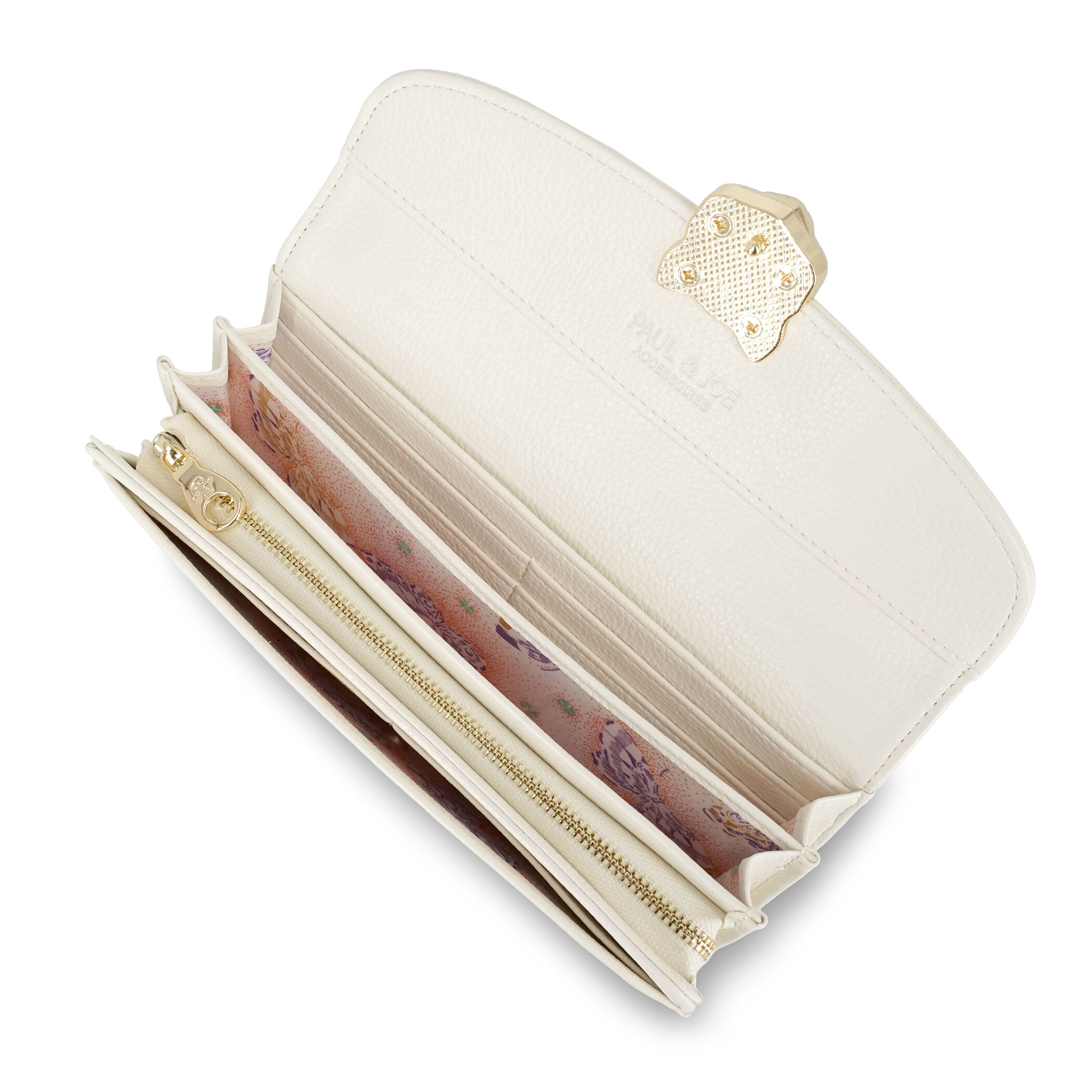 PAUL&JOE「かぶせ束入れ／３Ｄ　キャットフェイス／２６ＳＳ」|財布|