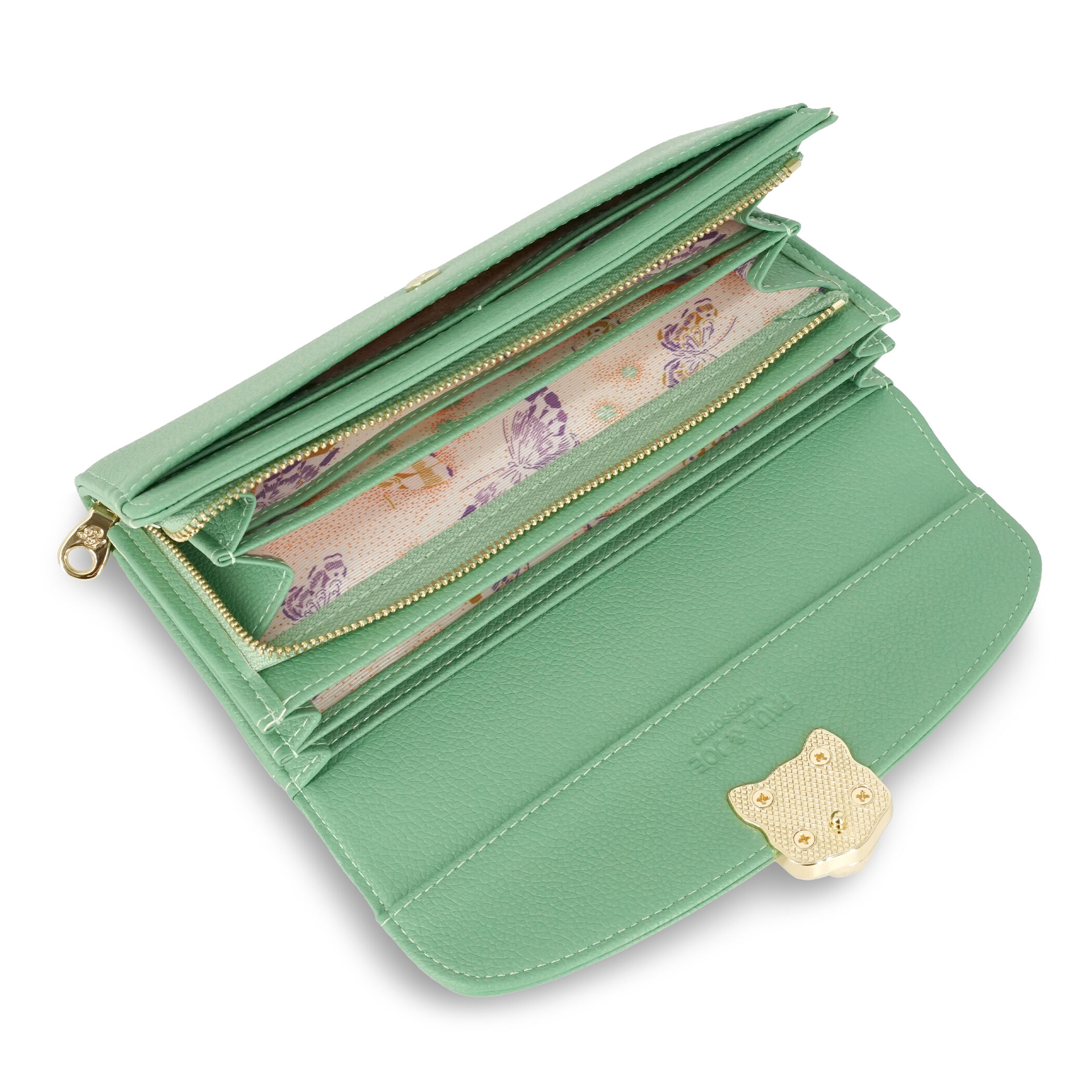 PAUL&JOE「かぶせ束入れ／３Ｄ　キャットフェイス／２６ＳＳ」|財布|