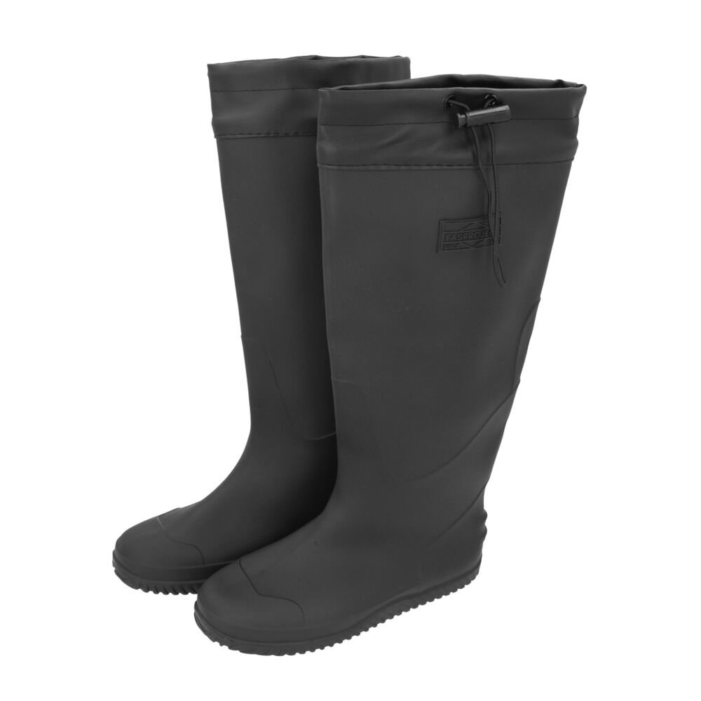 BACKYARD FAMILY「レインブーツ メンズ 通販 レディース 長靴 レインシューズ ブーツ ポケッタブルシューズ 雨靴」|レインシューズ|ブラック1