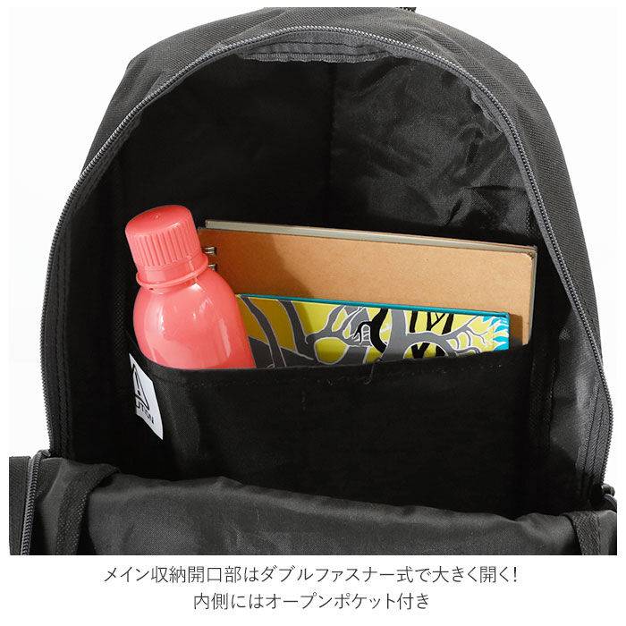 BACKYARD FAMILY「キッズ リュック おしゃれ 通販 リュックサック 女の子 男の子 ミニリュック レディース 黒」|リュック|