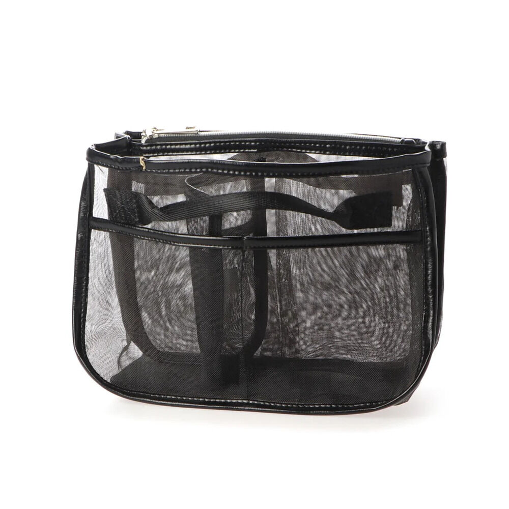 cache cache「カシュカシュ バッグインバッグ cache cache 通販 バックインバック チュールバッグ」|その他|ブラック1