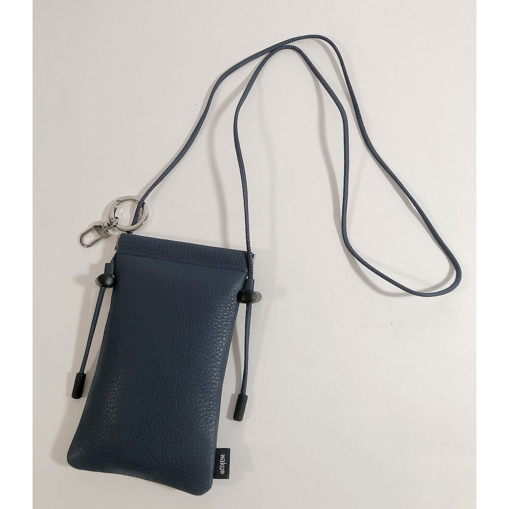 BACKYARD FAMILY「waku ワク スマホショルダー WK-0010 通販 スマホショルダーバッグ」|ショルダー・メッセンジャー|ブルー1