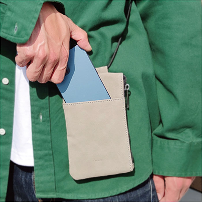 BACKYARD FAMILY「スマホポーチ メンズ 通販 スマホショルダー ミニショルダーバッグ 斜めがけ 斜め掛け ポシェット」|ショルダー・メッセンジャー|