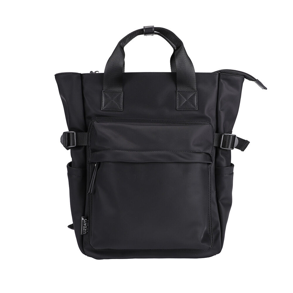 BACKYARD FAMILY「LIZDAYS リズデイズ リュック ナイロン リュックサック トート 通販 マザーズリュック」|リュック|ブラック1