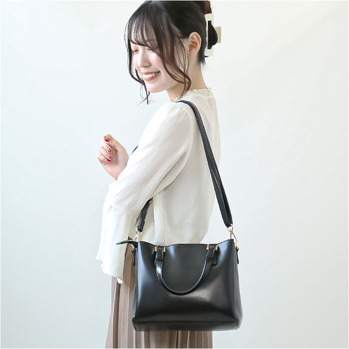 BACKYARD FAMILY「トートバッグ レディース 小さめ 肩掛け 通販 ショルダーバッグ トートバック 2WAY」|ショルダー・メッセンジャー|