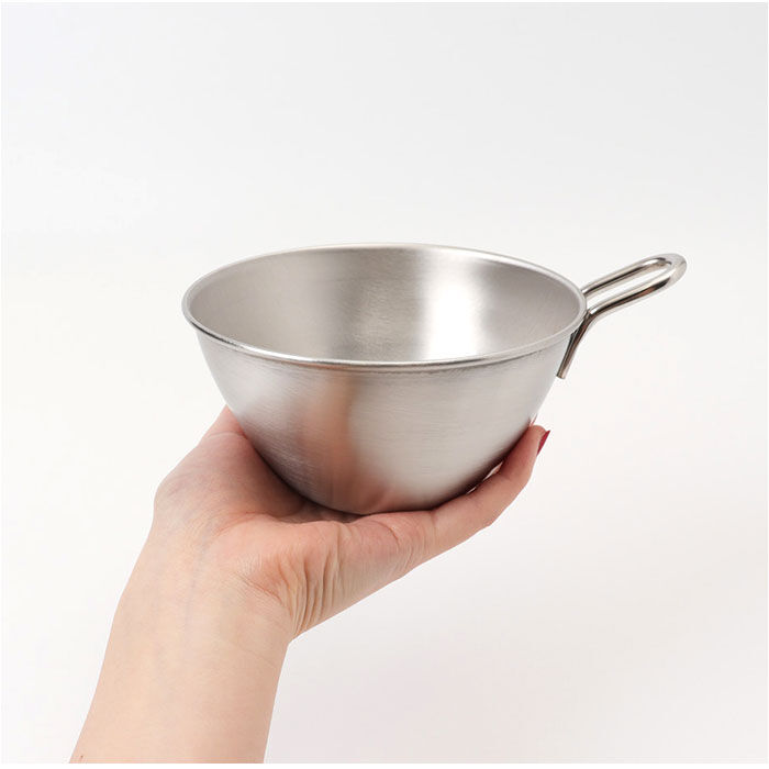 BACKYARD FAMILY「ステンレス ボウル 通販 日本製 ステンレスボウル ミニボウル 手つきボウル 取っ手付き ハンドル」|食器・キッチングッズ|