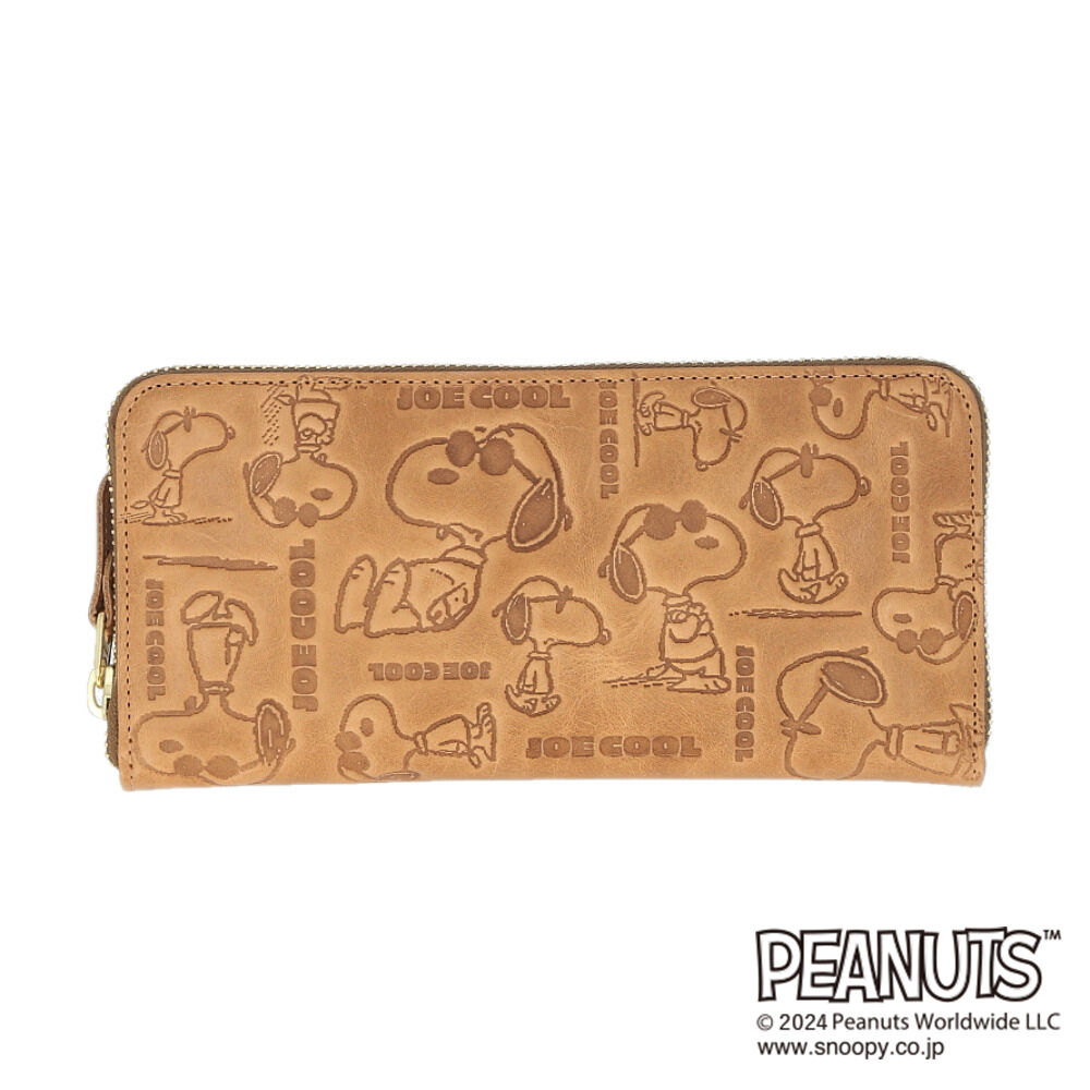 BACKYARD FAMILY「vintage peanuts 長財布 通販 財布 お財布 おさいふ ロングウォレット ウォレット」|財布|ベージュ1
