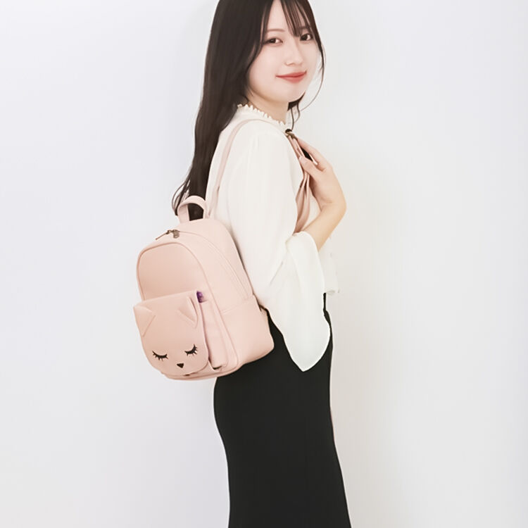 BACKYARD FAMILY「リュック ねこ 通販 ミニリュック デイパック バックパック 猫モチーフ ミニリュックサック」|リュック|