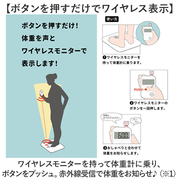 BACKYARD FAMILY「音声 体重計 通販 ヘルスメーター おしゃべりな体重計 音声で教えてくれる デジタル ヘルスケア」|その他|