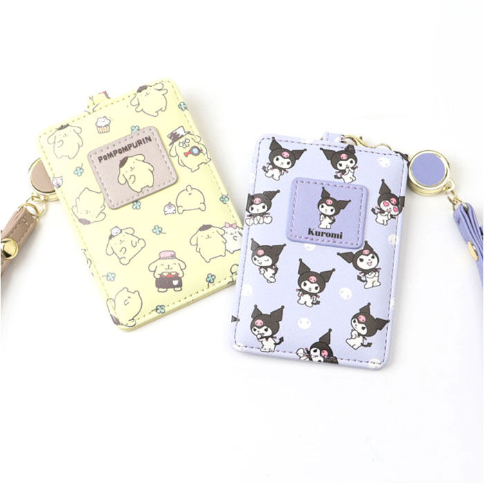 BACKYARD FAMILY「パスケース リール キャラクター 通販 リール付きパスケース 定期入れ 収納 かわいい 可愛い」|定期入れ|